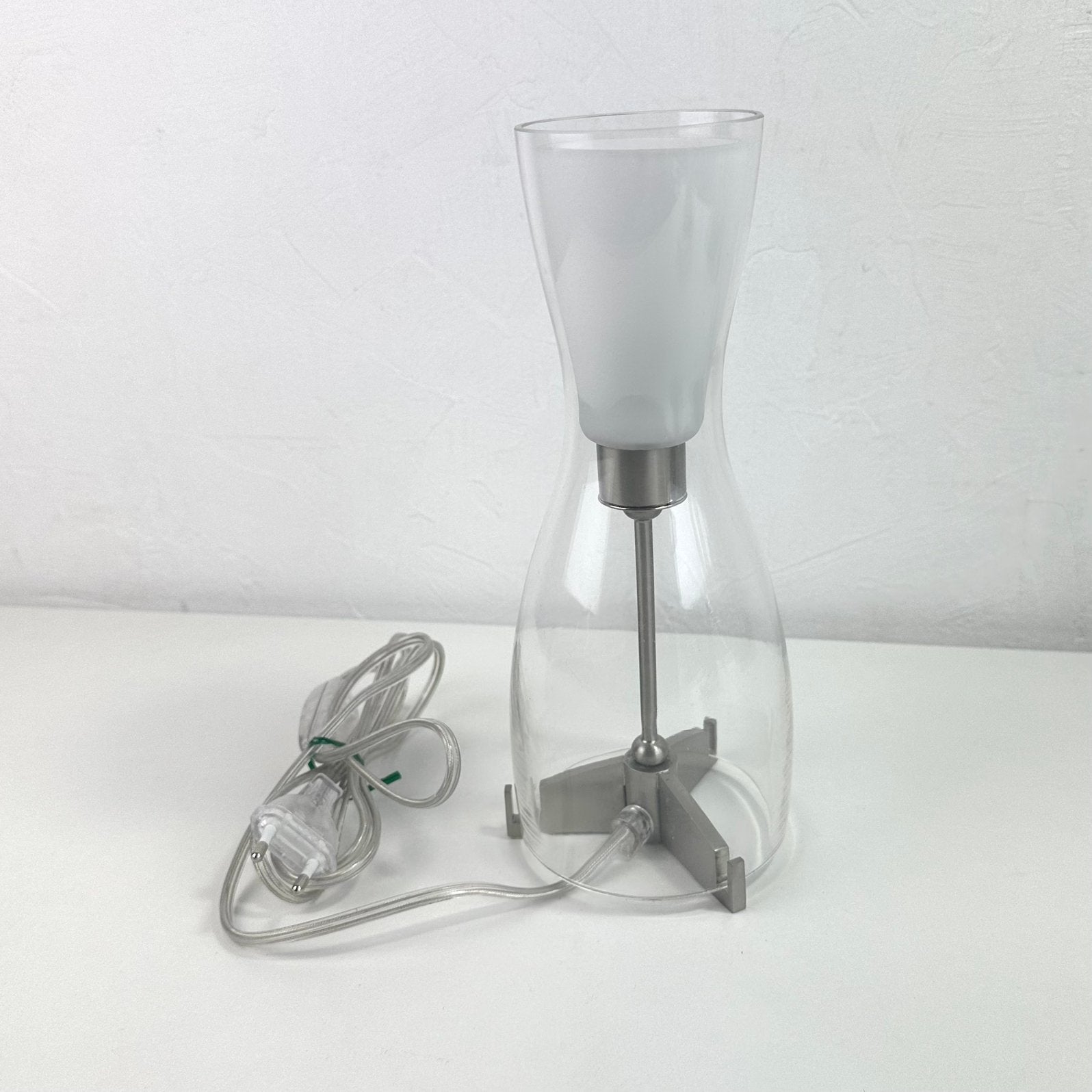 Kemner Italiaanse design lamp | glazen zandloper, N, B, Ophalen of Verzenden, H