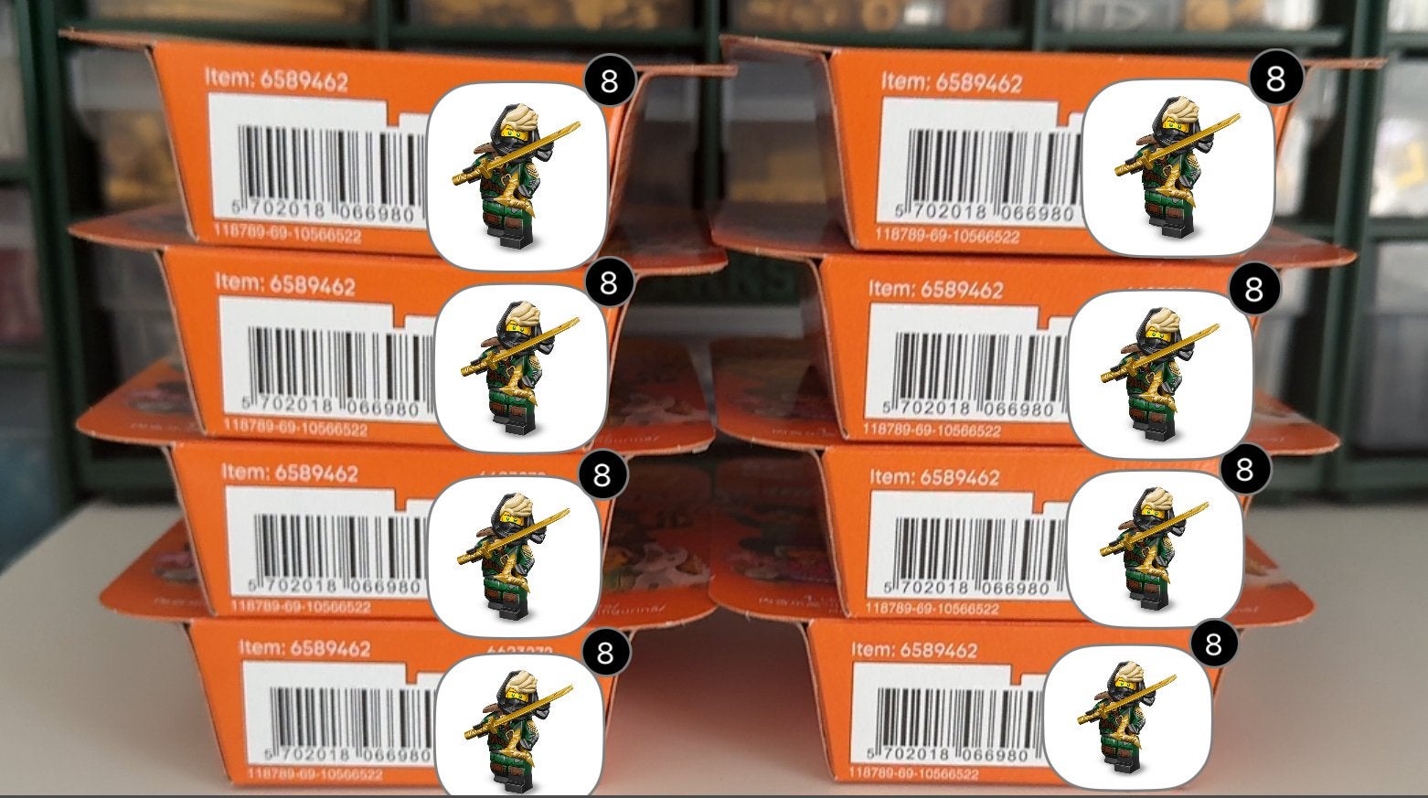 LEGO CMF Series 29 71052 - Mysterious Ronin 8x - NIEUW, Lego, Nieuw, Ophalen of Verzenden, Minifiguren serie