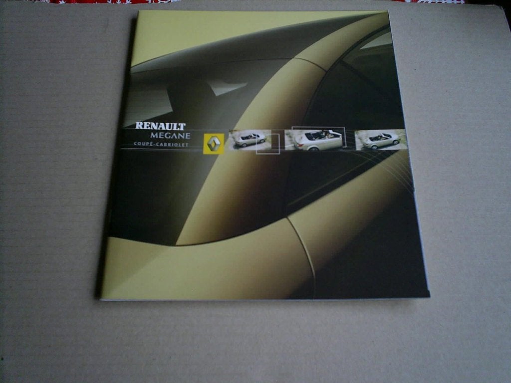 Renault Megane Coupe Cabriolet [ 9 / 2003 ], Ophalen of Verzenden, Zo goed als nieuw, Renault