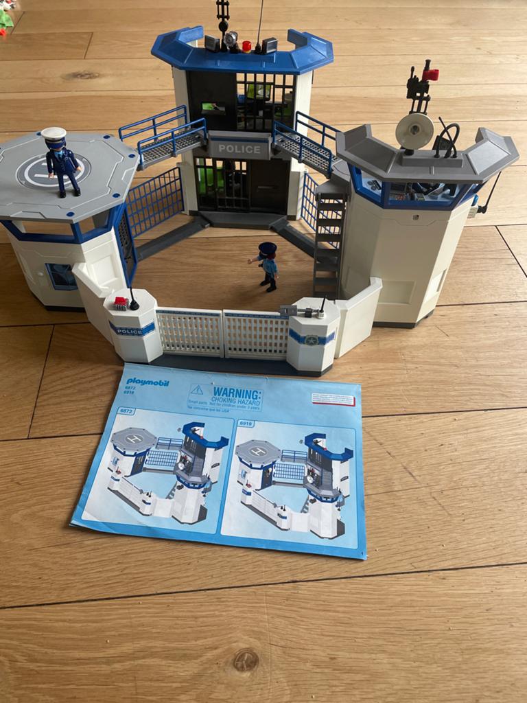 Playmobil Politiebureau, Ophalen of Verzenden, Gebruikt