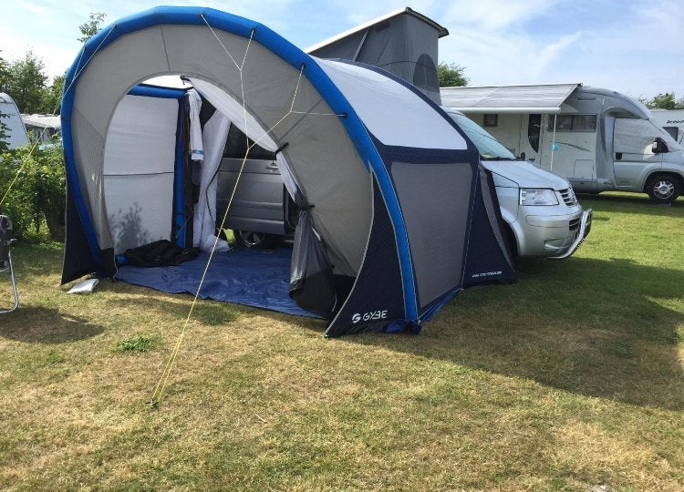 Voortent Gybe  VW T5 tent inflatable, Ophalen, Gebruikt, Tot en met 3