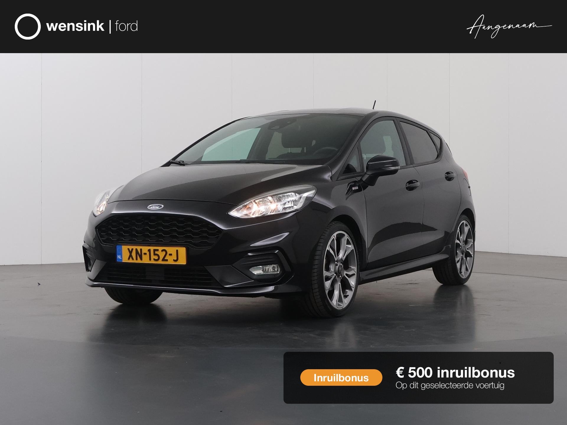 Ford Fiesta 1.0 EcoBoost ST-Line | Navigatie | Winterpakket, Auto's, Voorwielaandrijving, Gebruikt, Origineel Nederlands, Handgeschakeld