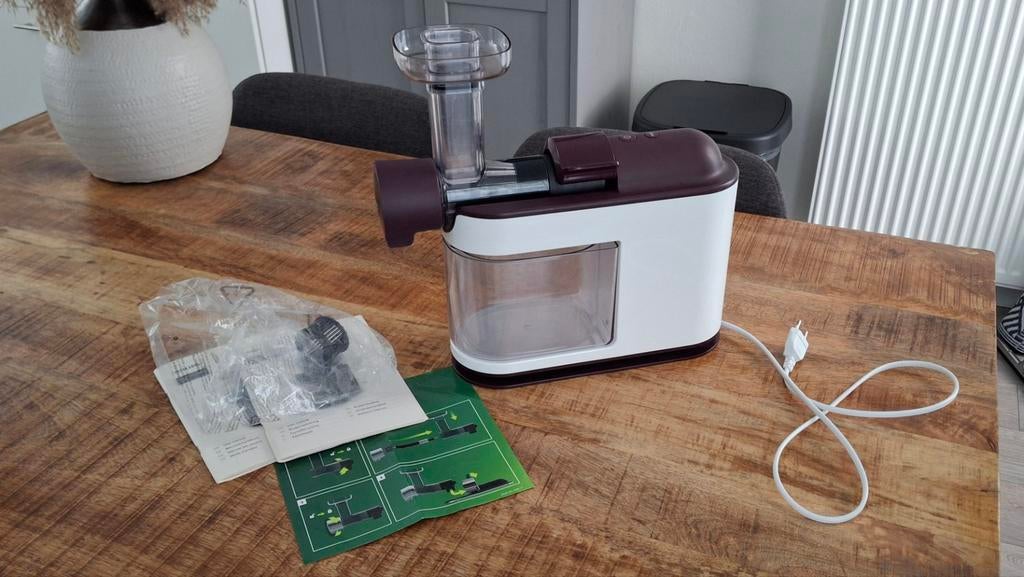 Philips HR1891 Slowjuicer - Compact en Efficiënt, Ophalen of Verzenden, Slowjuicer