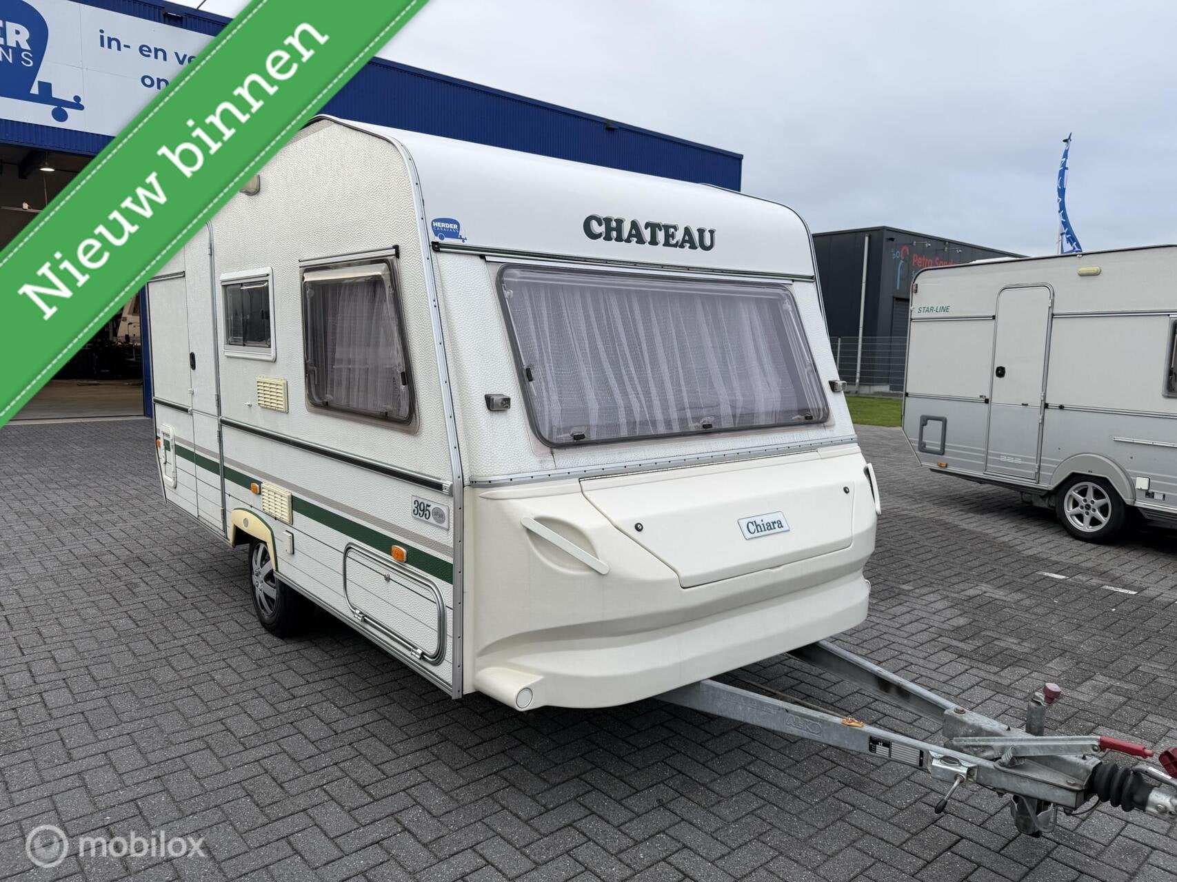 Chateau 395 C Keurige caravan !, Chateau, Hordeur, Bedrijf, Treinzit