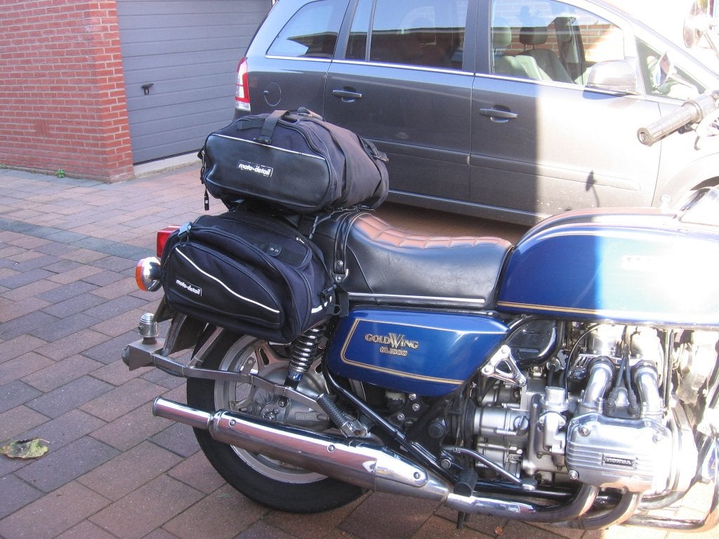 ruime 3 delige Moto Detail tassenset; slechts 55,- euro, Ophalen of Verzenden, Gebruikt