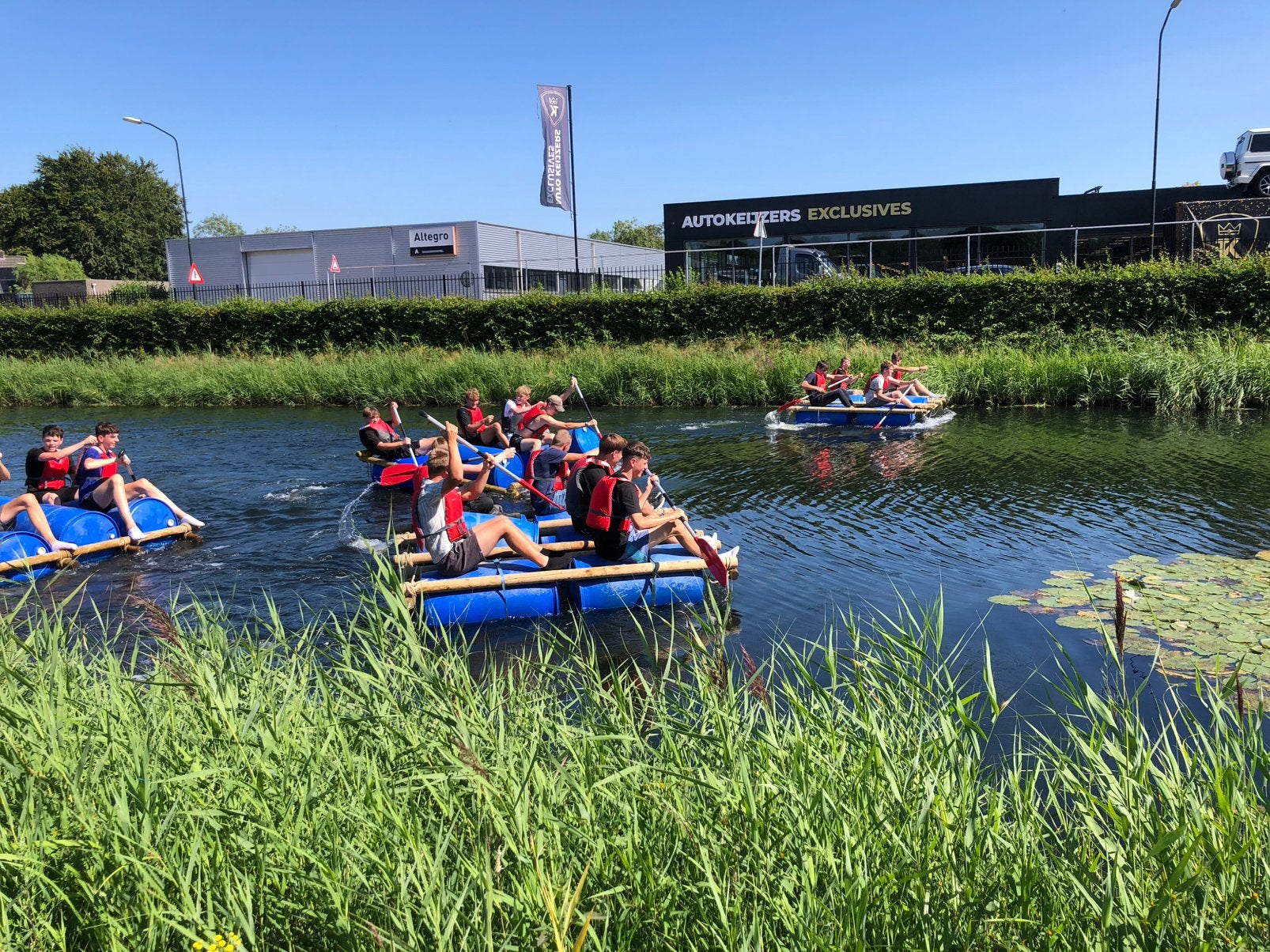 Vlotbouwmaterialen huren op jouw locatie?, Ophalen, Nieuw, Overige