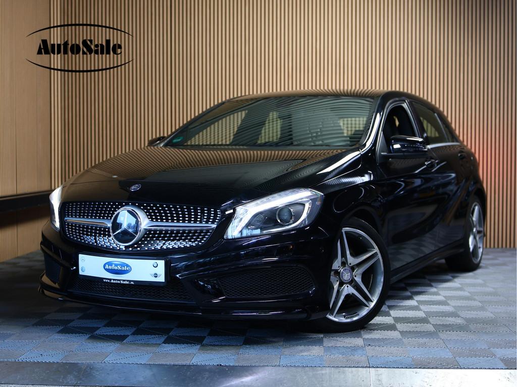 Mercedes-Benz A-Klasse 180 AMG LEDER NAVI BT STOELVW XENON P, Auto's, Voorwielaandrijving, Gebruikt, 4 cilinders, 122 pk