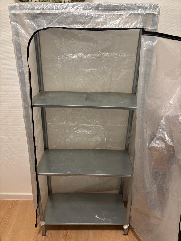 Stellingkast/ kas, Ophalen, Gebruikt
