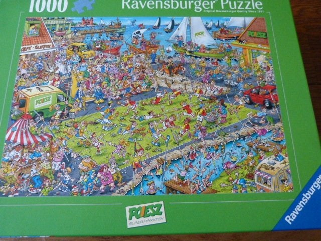 Ravensburger puzzel Poiesz, 1000 stukjes, Hobby en Vrije tijd, Ophalen of Verzenden, 500 t/m 1500 stukjes, Zo goed als nieuw, Legpuzzel