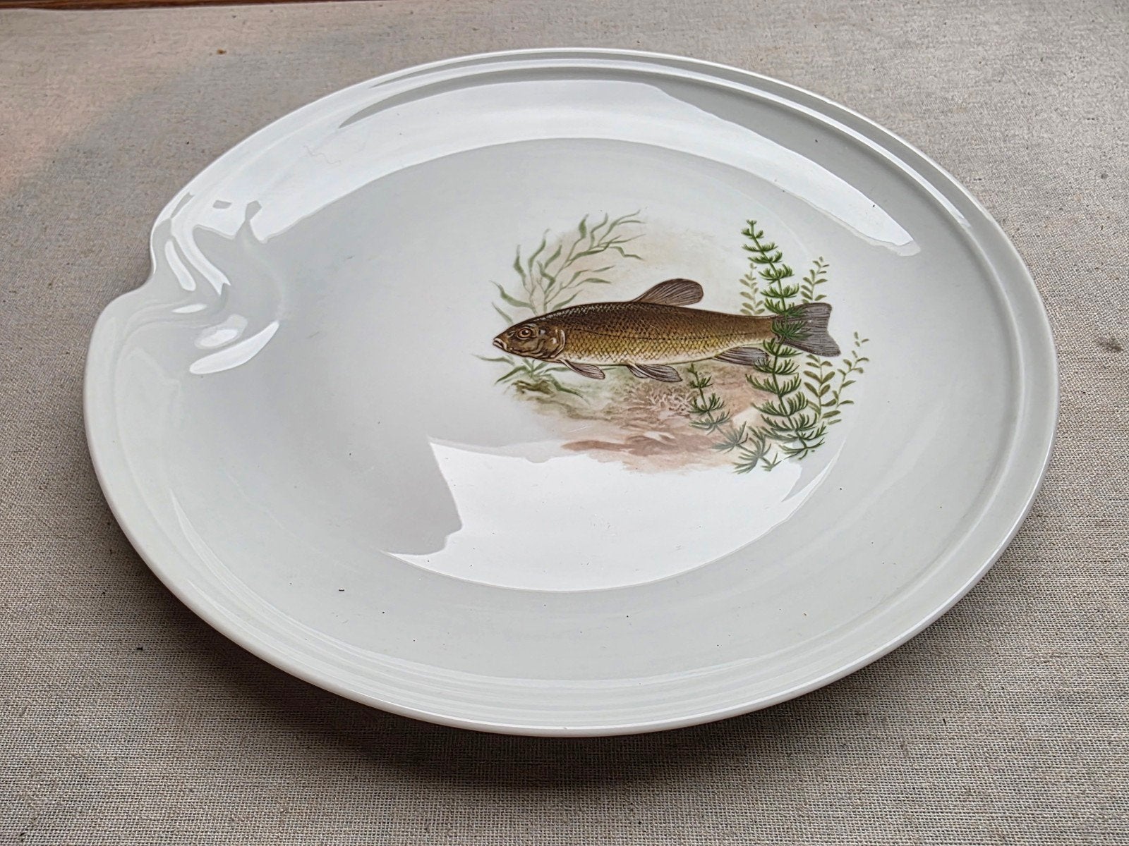 Vis serveerschaal serveerbord, Ophalen of Verzenden, Zo goed als nieuw, Overige stijlen, Schaal of Schalen