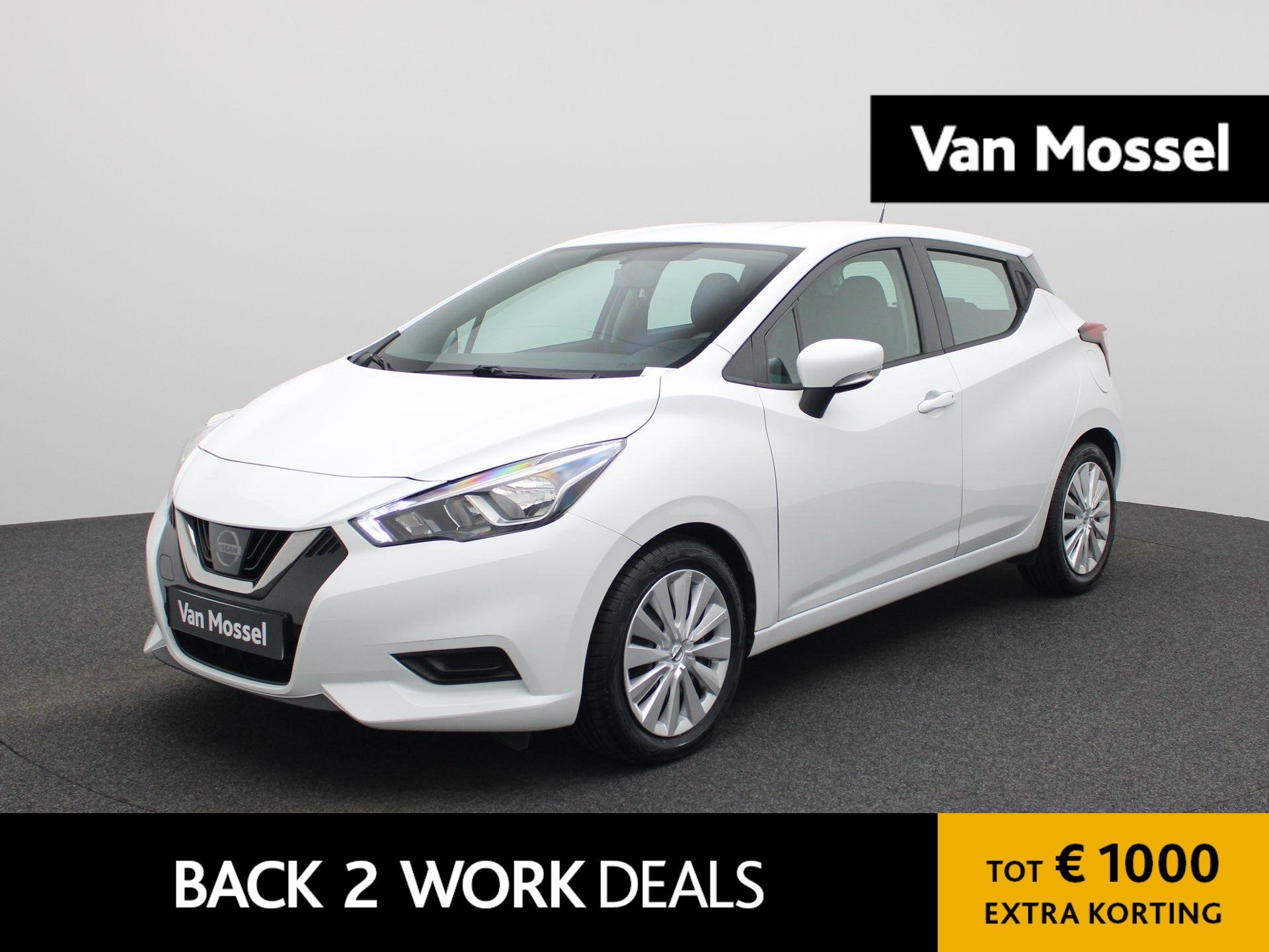 Nissan Micra 1.0 IG-T Acenta | ACHTERUITRIJCAMERA | CRUISE C, Auto's, Voorwielaandrijving, 12 maanden, Gebruikt, Wit