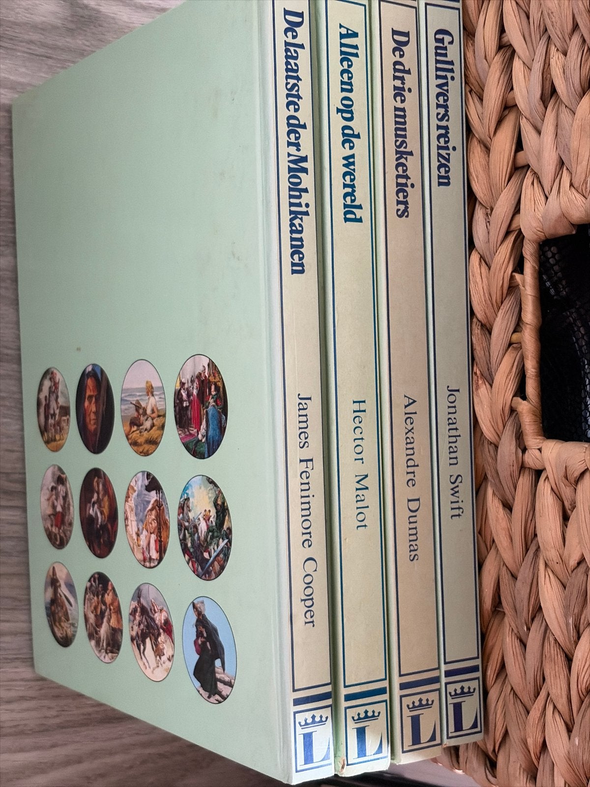 Wereldberoemde Jeugdboeken: De Laatste der Mohikanen e.a., Ophalen of Verzenden, Gelezen, Fictie