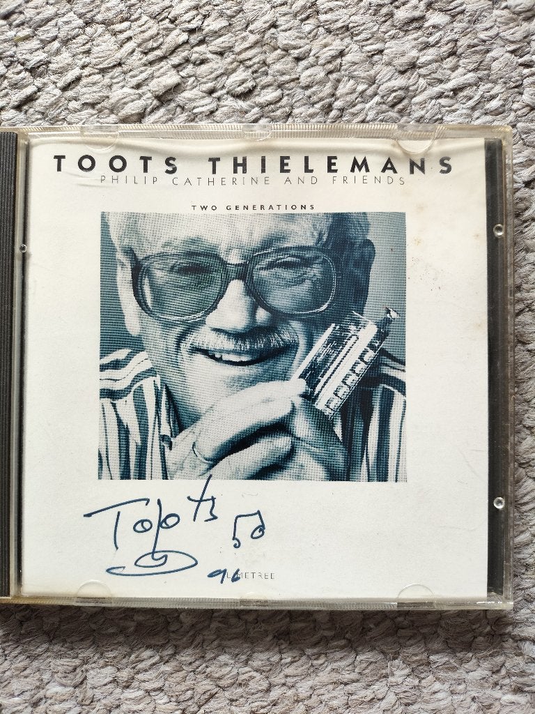 Toots Thielemans Two Generations, Cd's en Dvd's, Ophalen of Verzenden, Zo goed als nieuw