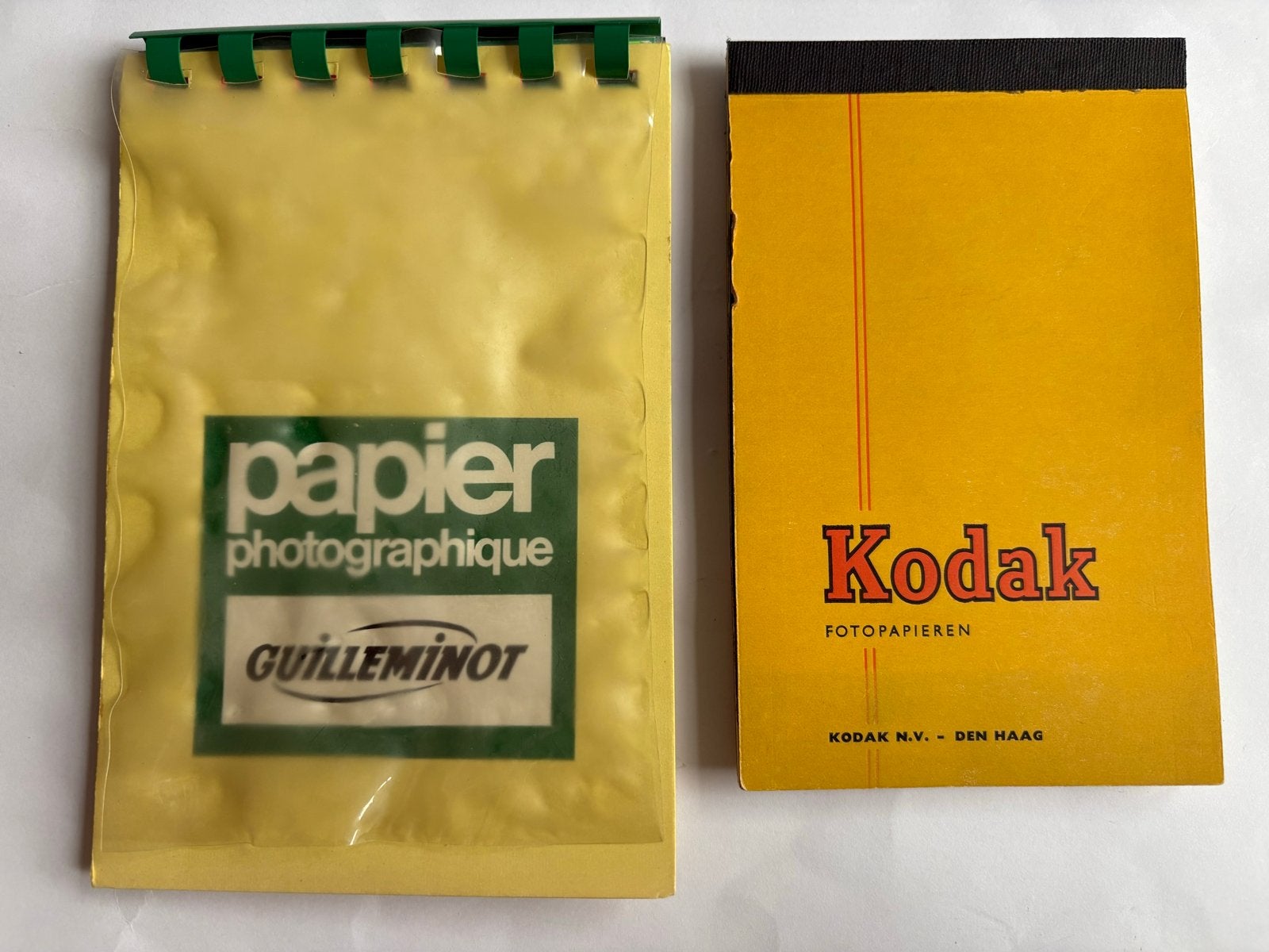 Vintage Fotopapier Boekjes: Kodak, Ilford, Agfa, Guilleminot, Ophalen of Verzenden, Gelezen, Fotografie algemeen