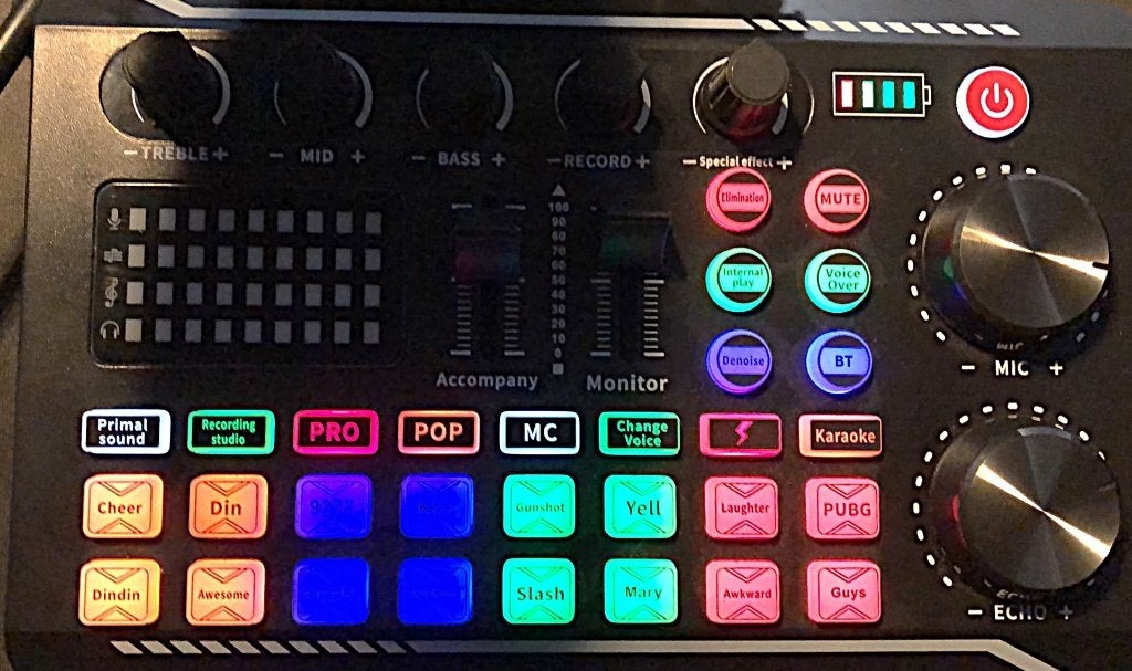F998 Intelligente soundcard+DJM-101+Devine usb 50+DGM20S, Computers en Software, Ophalen of Verzenden, Gebruikt