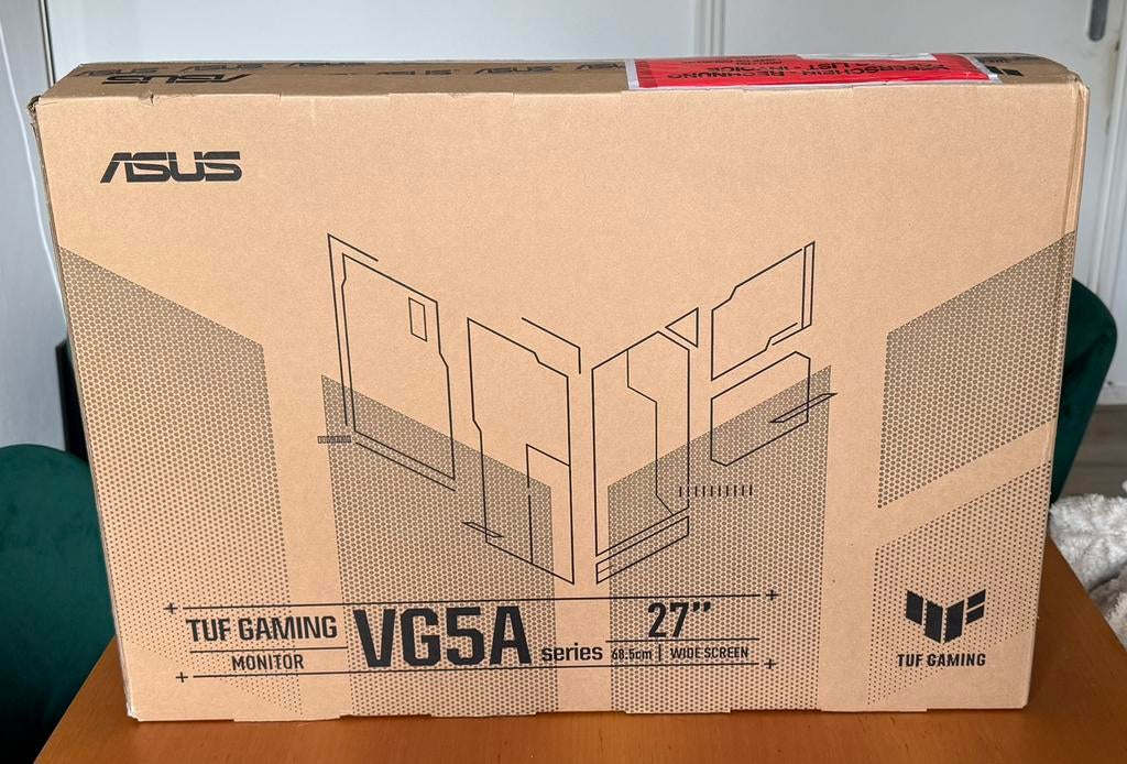 Ongeopende ASUS TUF Gaming monitor. (Nieuwprijs: €319), IPS, Nieuw, Onbekend, Quad HD (2K)