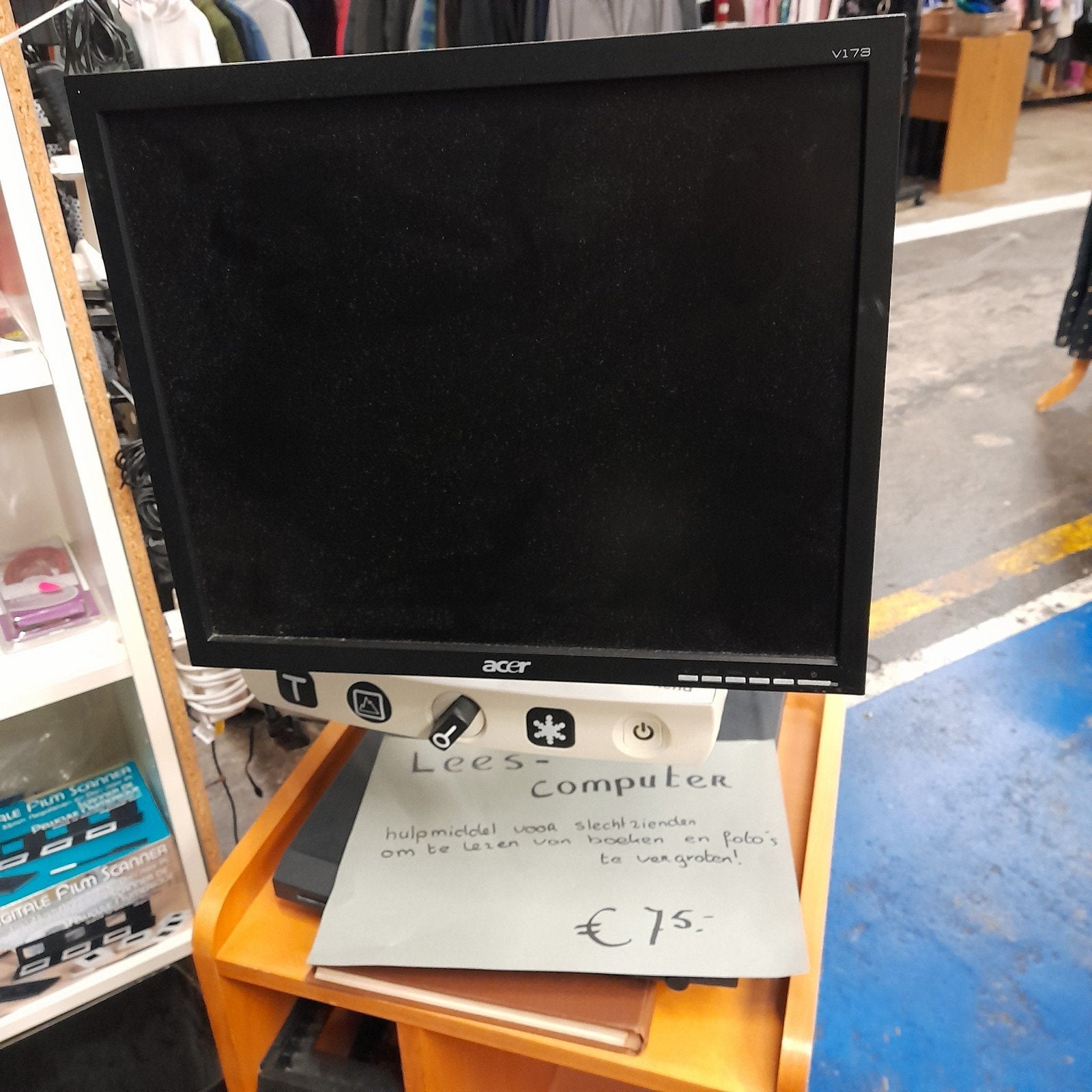 leescomputer,voor slechtzienden,acer, Ophalen