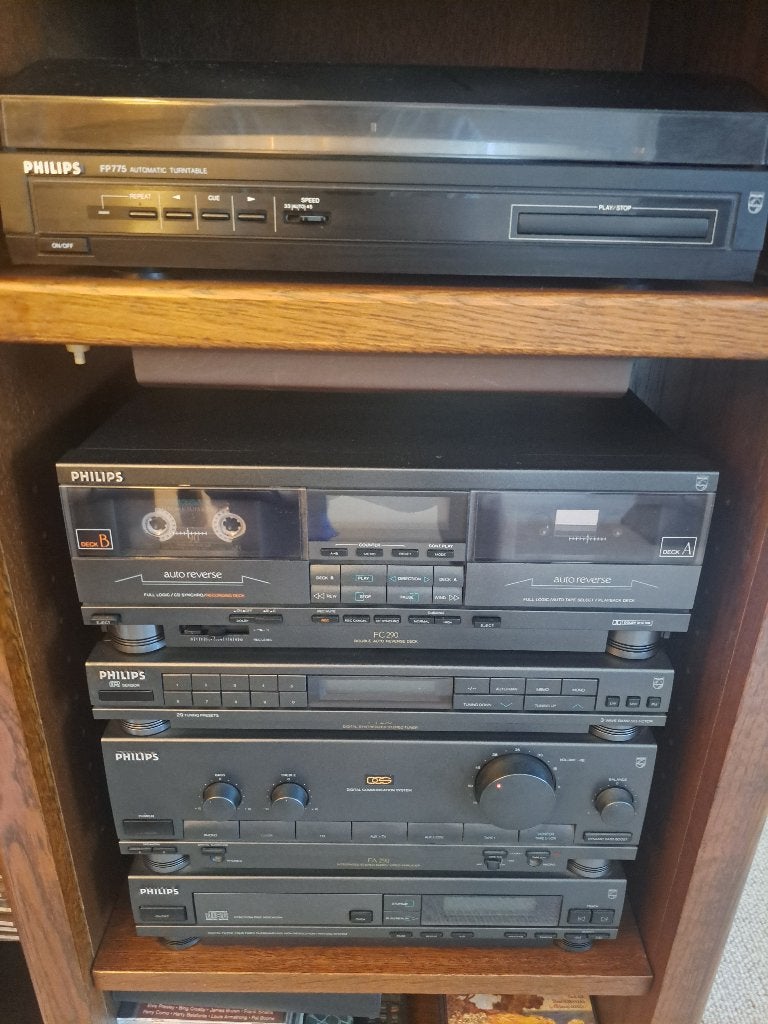 Stereo toren, Ophalen, Zo goed als nieuw, Philips, Losse componenten