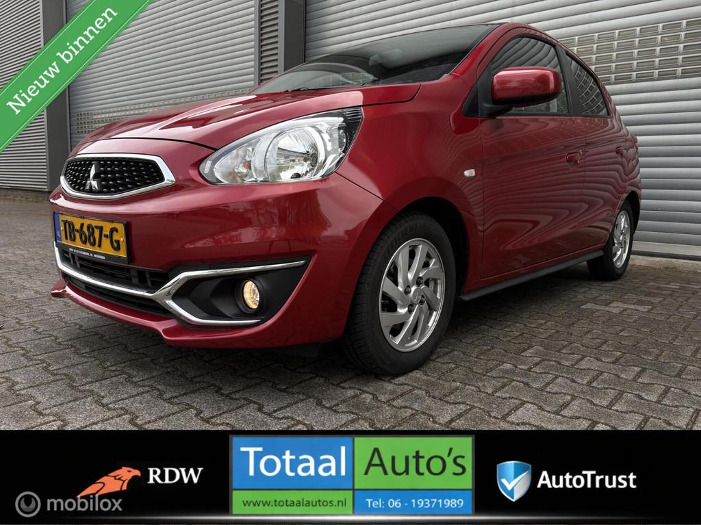 Mitsubishi Space Star 1.2 AUTOMAAT*NAVI*CRUISE*1e EIGEN., Start-stop-systeem, Gebruikt, 840 kg, 23 km/l