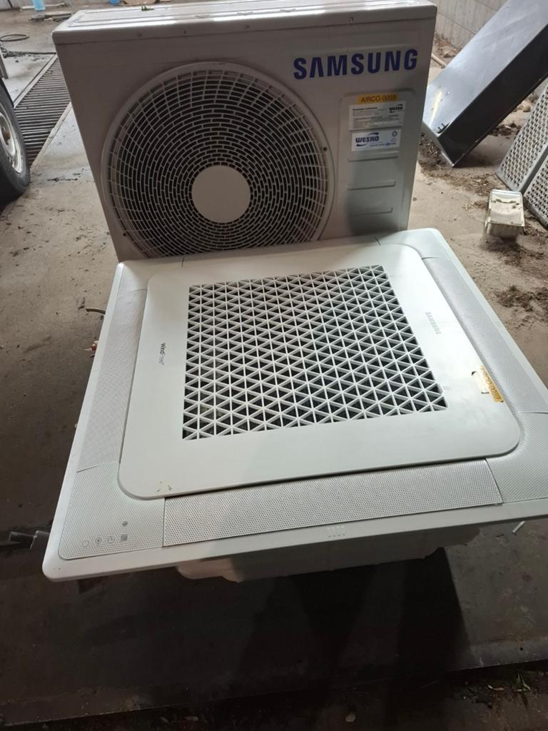 Samsung AC71RKADKG plafonairco, Gebruikt, 3 snelheden of meer, Ophalen of Verzenden, Energieklasse A of zuiniger