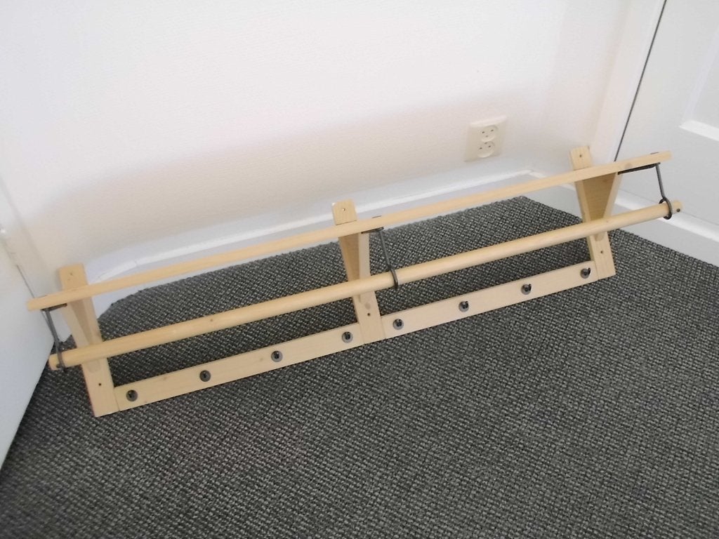 Retro IKEA NYLAND grote kapstok van hout te koop aangeboden!, Gebruikt, Minder dan 100 cm, Hout, Ophalen