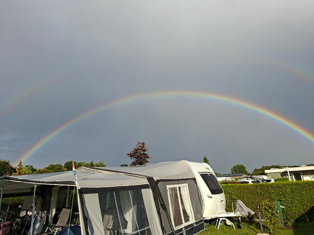 Luifel voor voortent van caravan Fendt Bianco 515, Ophalen, Gebruikt