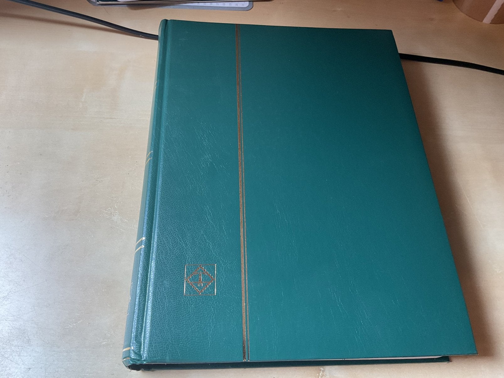 Net leeg dik Leuchtturm stockboek 60 bladen gewatteerd, Ophalen of Verzenden, Verzamelalbum