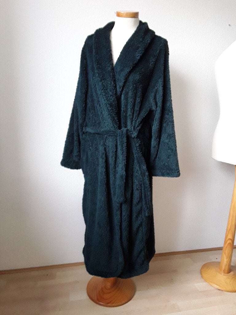Badjas/ochtendjas in groen van Hunkemoller mt XL/XXL, Hunkemöller, Verzenden, Groen, Badjas