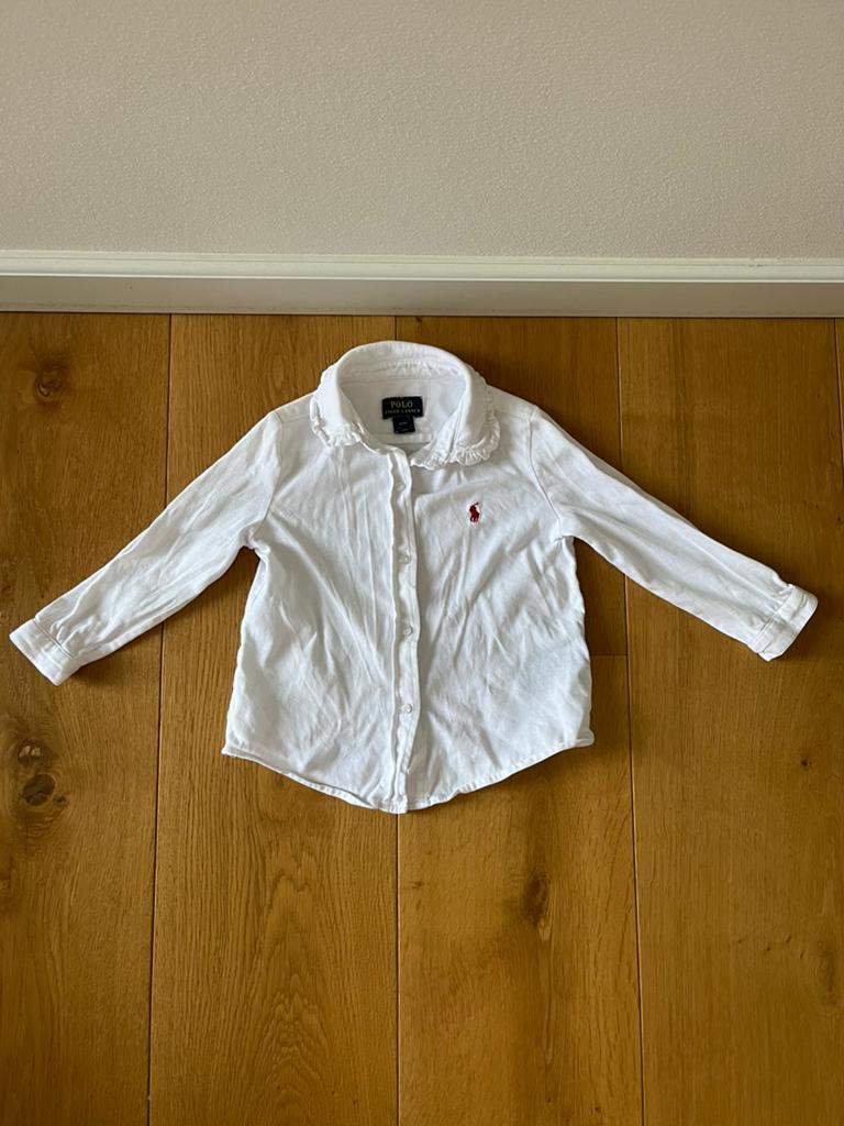 Ralph lauren blouse, Ophalen of Verzenden, Zo goed als nieuw, Meisje, Overhemd of Blouse