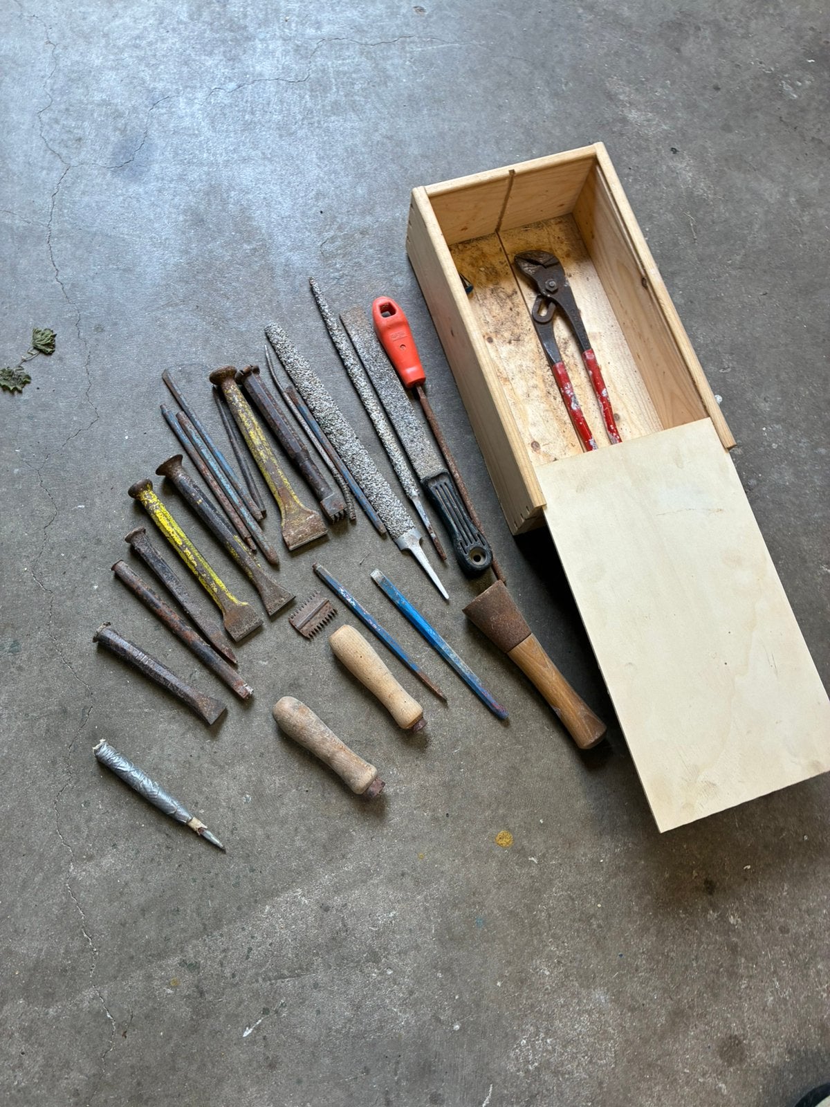 Beeldhouwers gereedschap, Doe-het-zelf en Verbouw, Gereedschap | Handgereedschap, Ophalen, Gebruikt