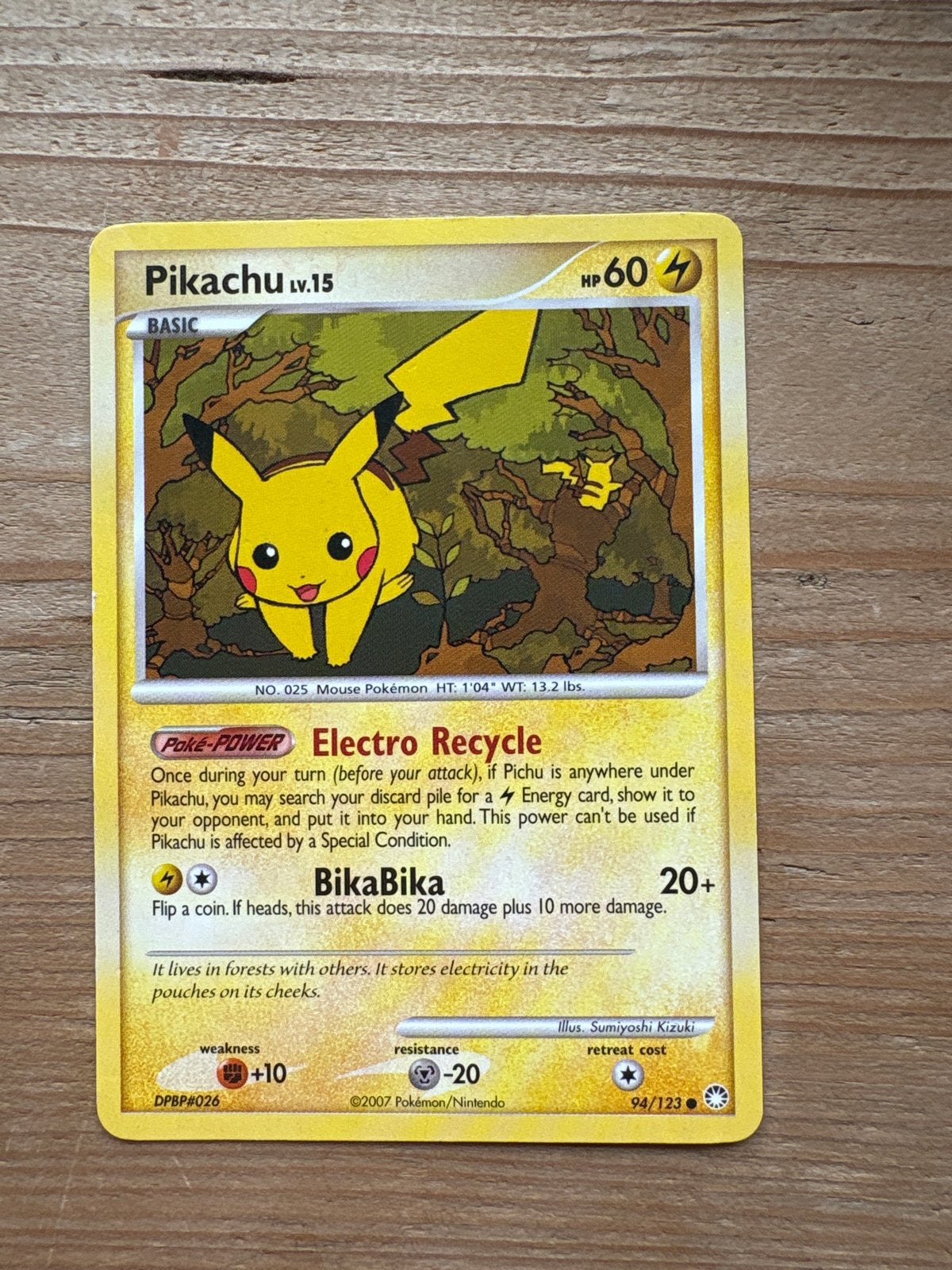 Pokémon Kaart - Achterkant (Gebruikt), Ophalen of Verzenden, Gebruikt, Losse kaart