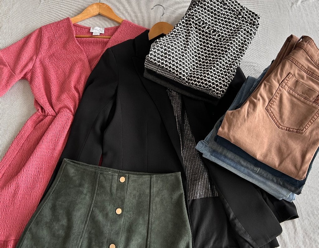 Groot kledingpakket dames S/M – 14 stuks – slechts €5!, Ophalen, Zo goed als nieuw, Maat 38/40 (M)