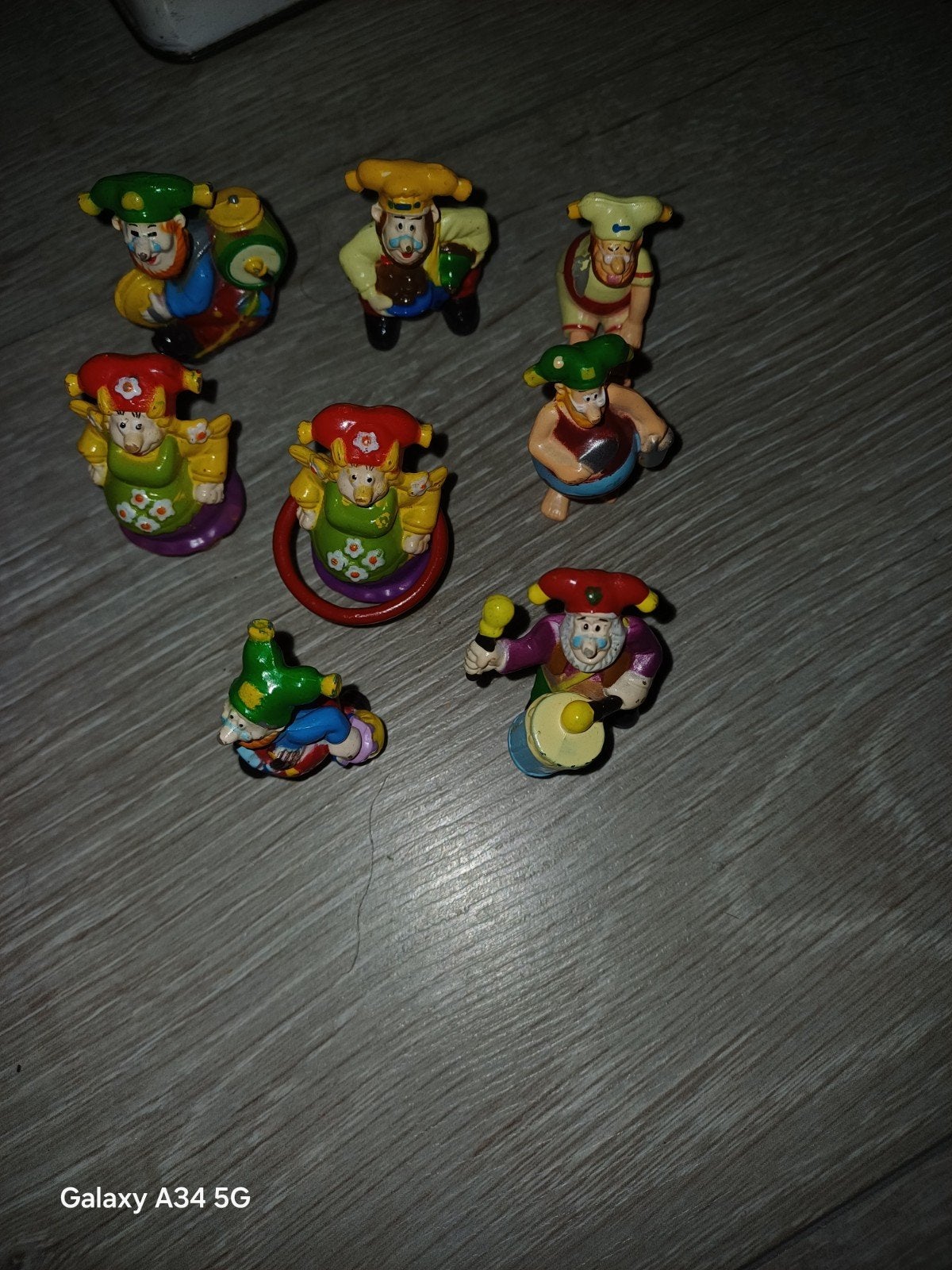 Kabouter Plop Surprise Ei Figuren - 2 missen een arm, Ophalen of Verzenden, Gebruikt