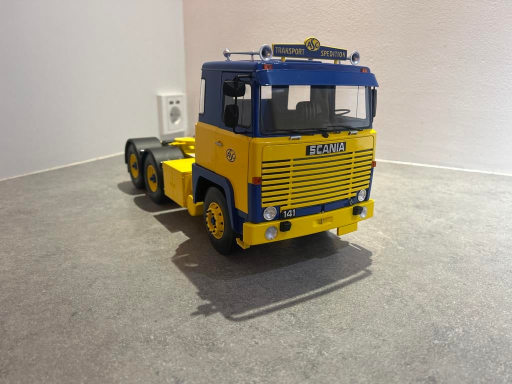 Road King Scania 141 ASG Limited Edition - Nieuwstaat, Hobby en Vrije tijd, Modelauto's | 1:18, Ophalen of Verzenden, Nieuw, Overige typen
