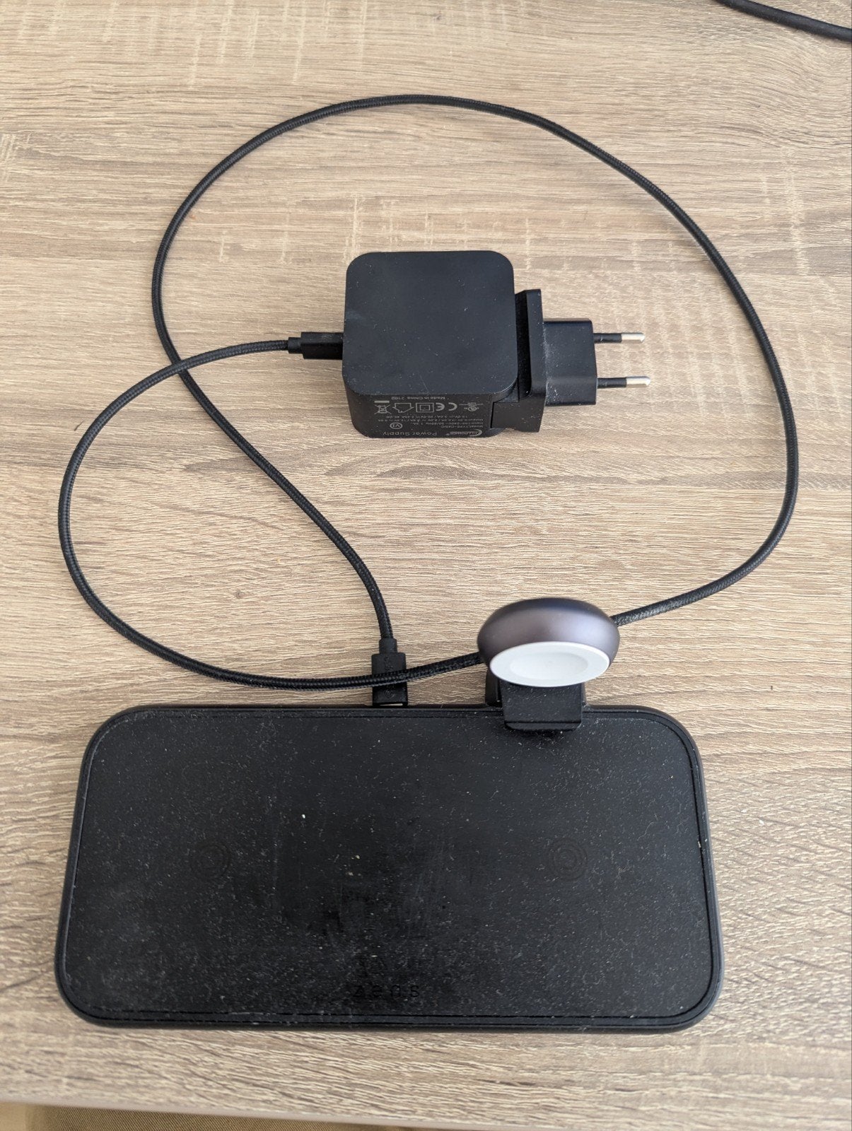 Asus ZENS 4-in1 draadloze oplader, incl apple watch, Ophalen, Gebruikt, Overige typen, Apple iPhone