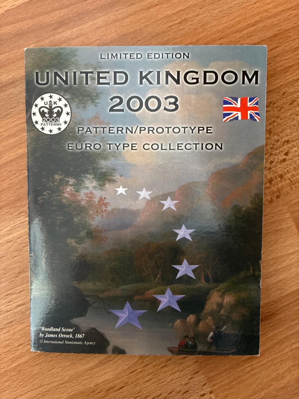 Verenigd Koninkrijk 2003 Euro Type Collectie, Postzegels en Munten, Ophalen of Verzenden, Verzamelmap