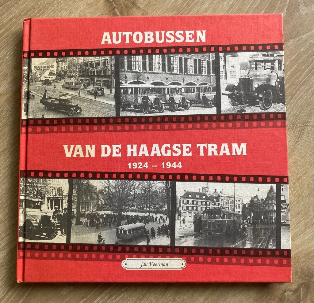 Autobussen van de Haagse Tram 1924-1944 (deel 1), Verzenden, Zo goed als nieuw, Bus