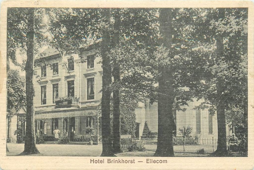 701-341-013 Ellecom Hotel Brinkhorst, Ophalen of Verzenden, Voor 1920, Gelderland
