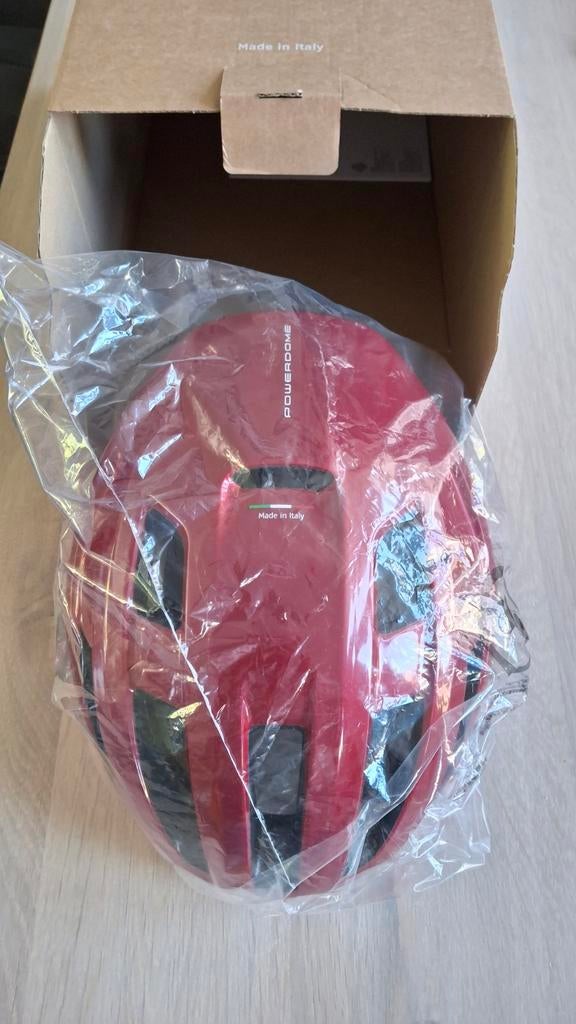 Abus road powerdome fietshelm blase red maat M, M, Nieuw, Ophalen of Verzenden, Abus