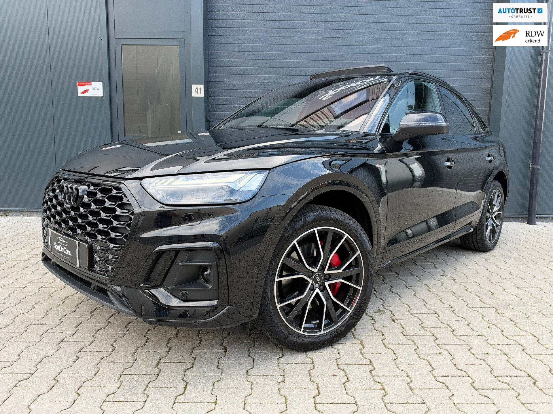 Audi Q5 Sportback 55 TFSI e S edition 3x S-Line |PANO|360°|, Auto's, Automaat, Dealer onderhouden, Gebruikt, 4 cilinders