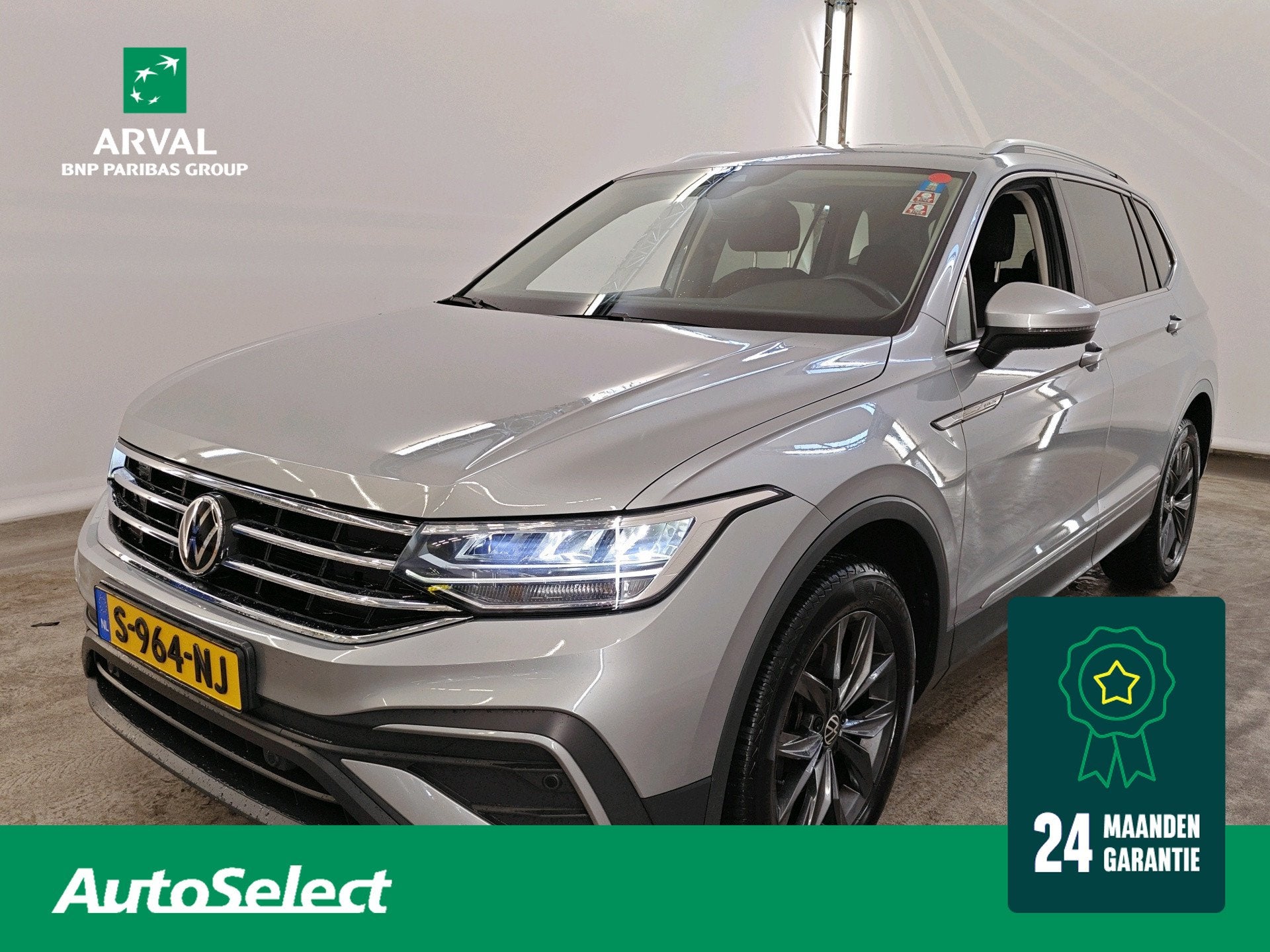 Volkswagen Tiguan Allspace 1.5 TSI 150pk Automaat Life 7 Per, Adaptive Cruise Control, Euro 6, 4 cilinders, 1553 kg