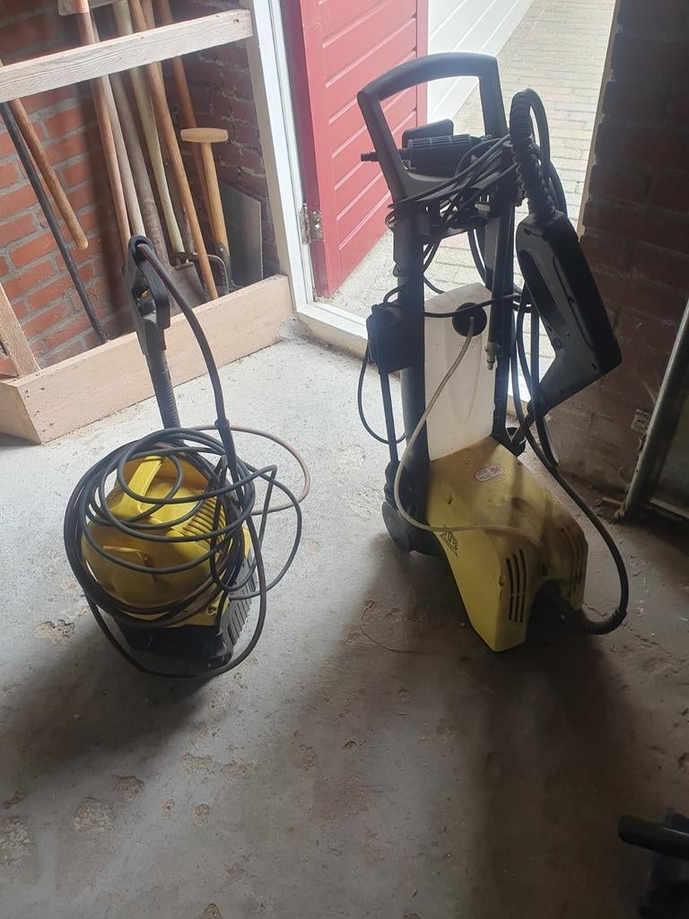 Twee hogedruk reinigers, Tuin en Terras, Ophalen, Elektrisch