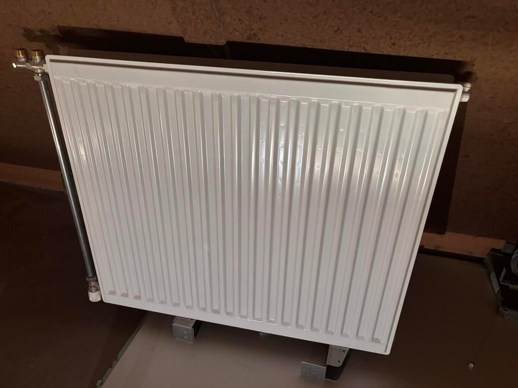 Radiator wit, Doe-het-zelf en Verbouw, Verwarming en Radiatoren, Zo goed als nieuw, Radiator, 30 tot 80 cm, 60 tot 150 cm, Ophalen