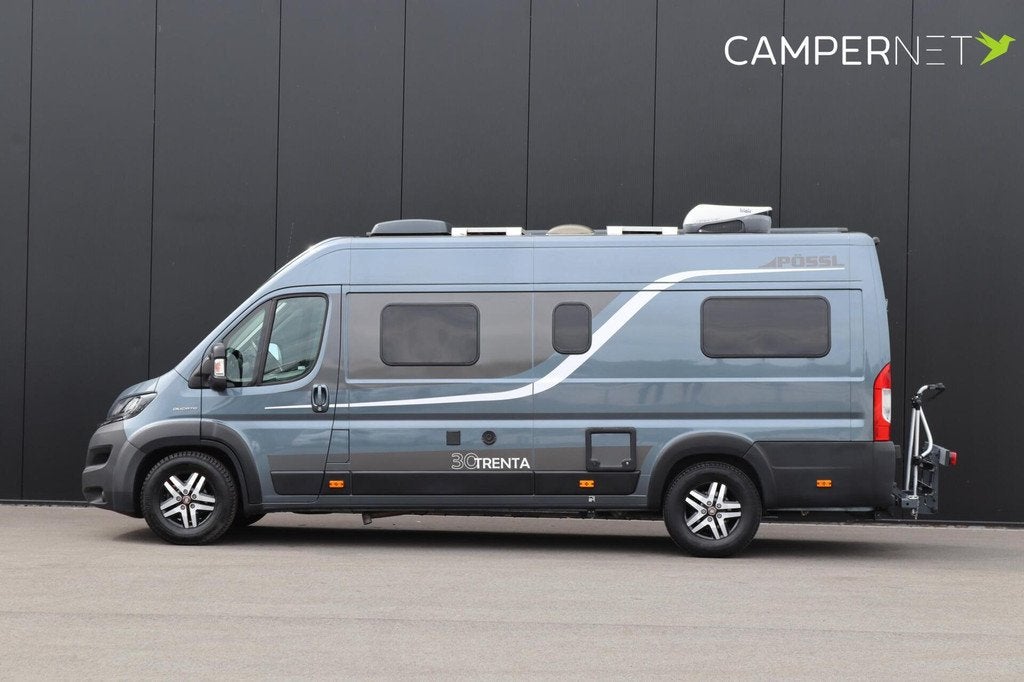 Pössl Trenta 640 180pk Automaat | Lengtebedden | Swing fiet, Automaat, Buscamper of Camperbus, Achteruitrijcamera, Pössl