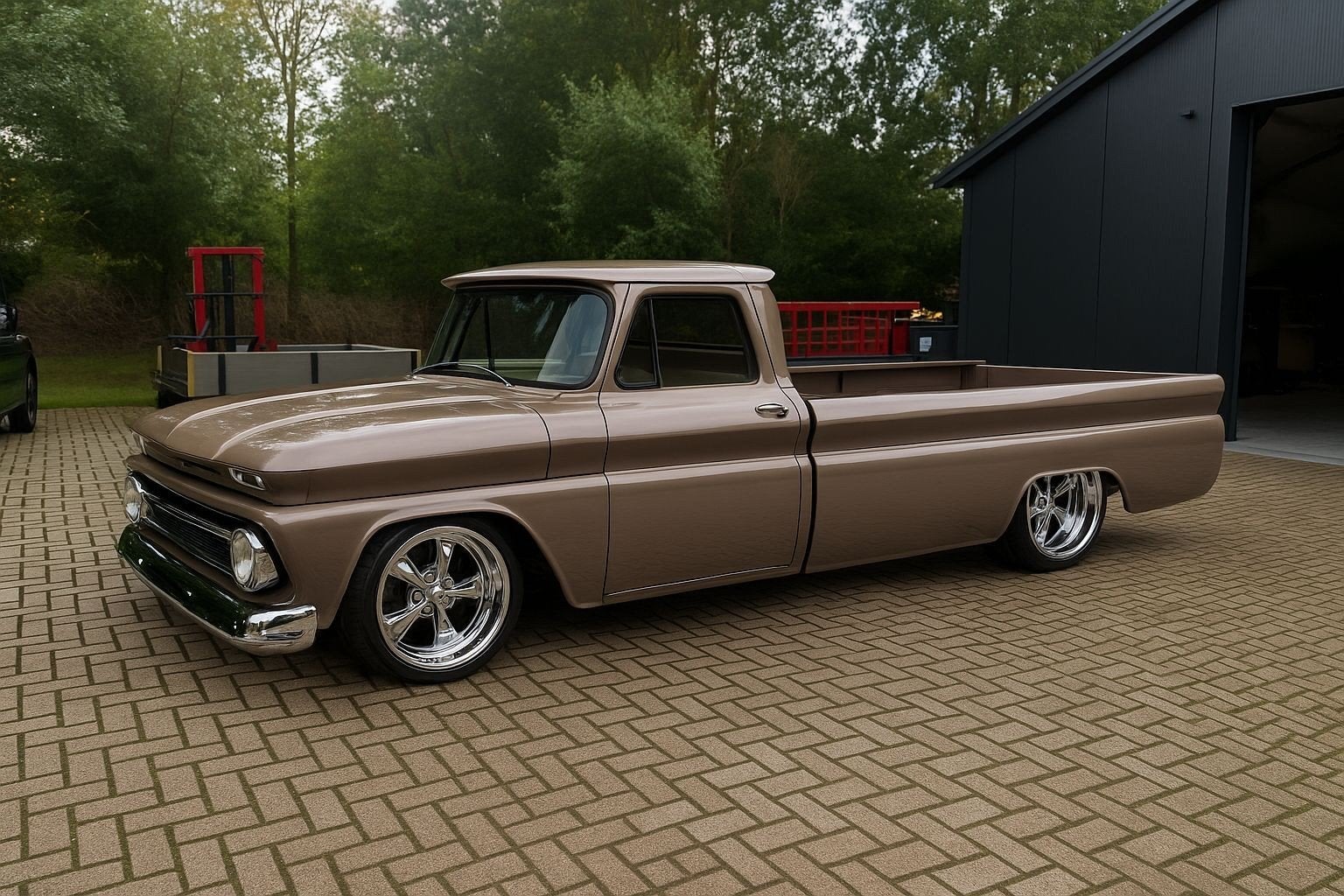 gezocht project c10 1960/66 long bed, Auto's, Bedrijf, Te koop