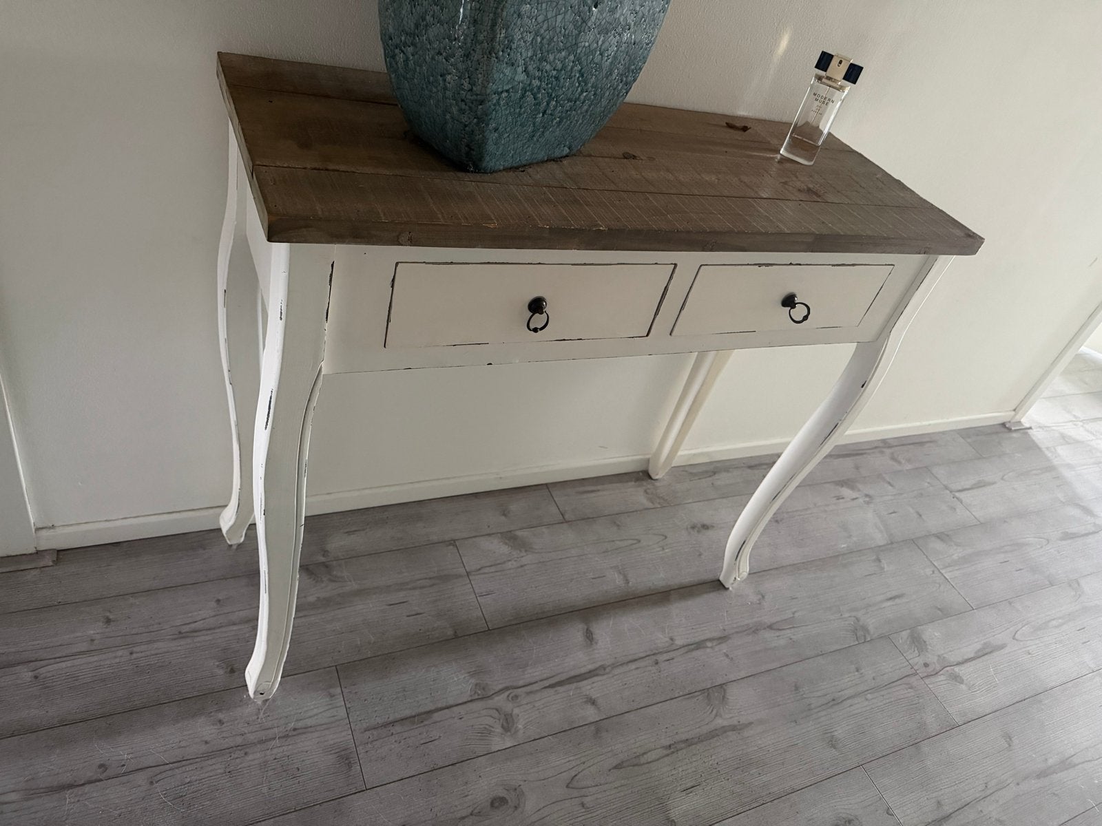 Sfeervolle console tafel met lades, Huis en Inrichting, Ophalen, Gebruikt, 100 tot 150 cm, Minder dan 50 cm