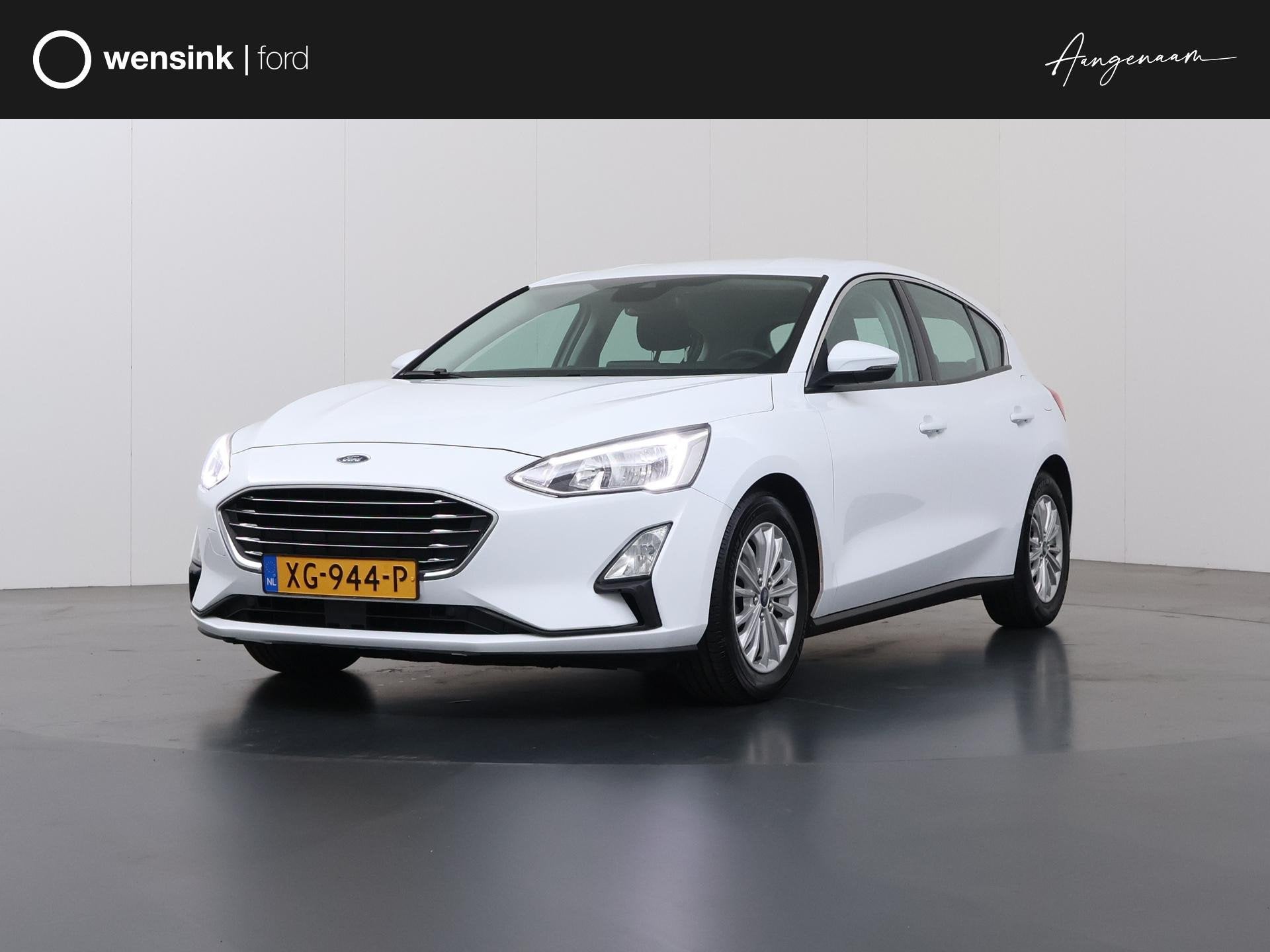 Ford Focus 1.0 EcoBoost Titanium Business | Navigatie | Crui, Gebruikt, Euro 6, Wit, Origineel Nederlands