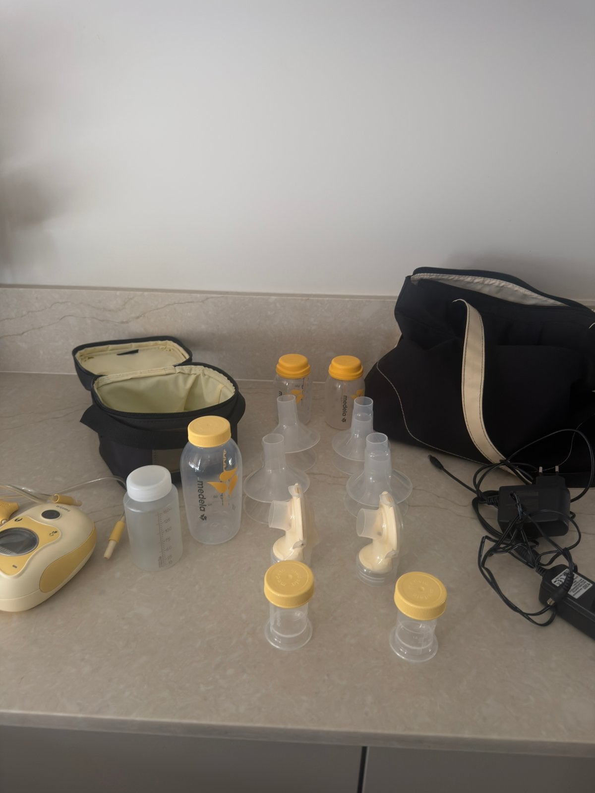 Medela flexstyle kolf apparaat en toebehoren, Ophalen, Draagbaar, Medela, Borstkolf