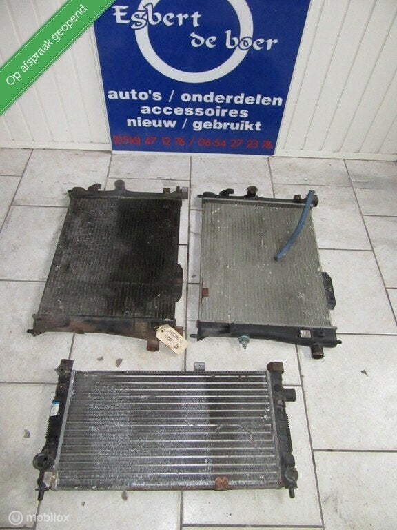 Radiateur radiator koeler Opel Ascona C Kadett D + E, Auto-onderdelen, Gebruikt, Opel, Ophalen of Verzenden, Opel