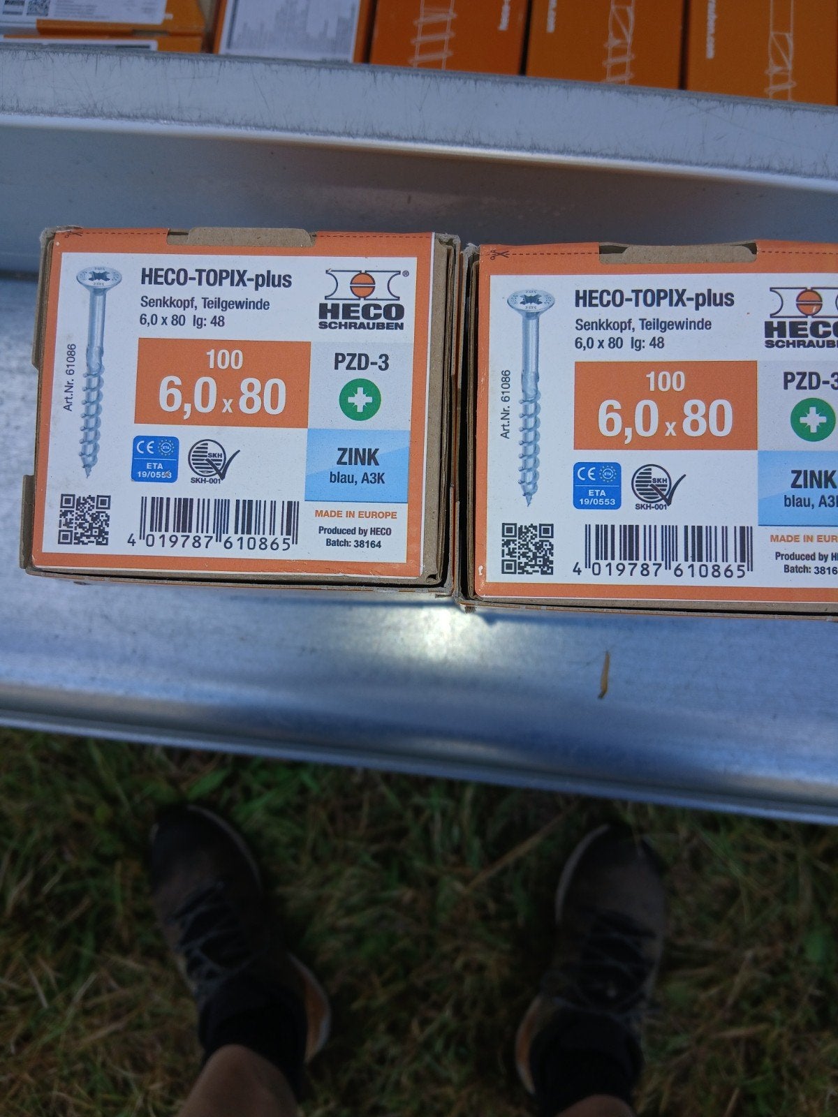 HECO-TOPIX-plus Schroeven 6,0x80mm, 100 stuks, Ophalen of Verzenden